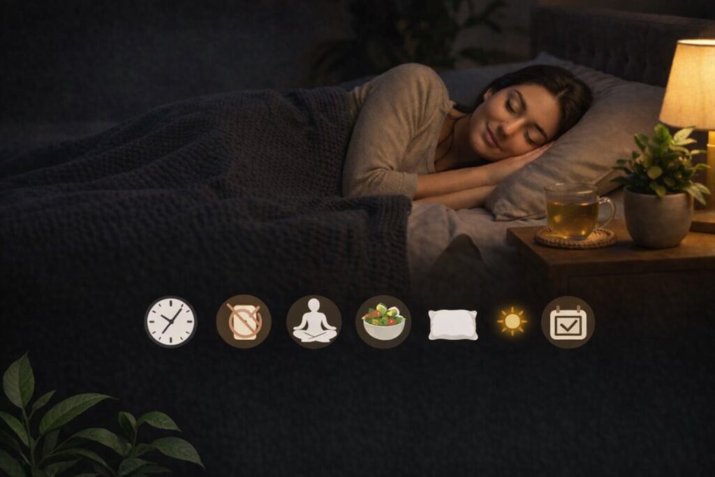 como dormir melhor naturalmente
